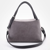 Сумка Саломея 364 мульти итальянский серо-черный