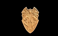 Силиконовый молд Щит Дракона