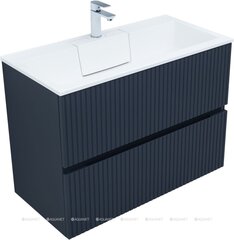 Aquanet 332523 Тумба с раковиной Джейн 90 цв.маренго (раковина Фортуна) (332523) фото