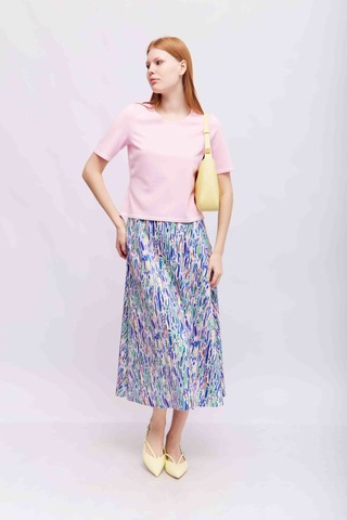 Marc Cain Джемпер летний из вискозы. Эко-линейка ReThink Together