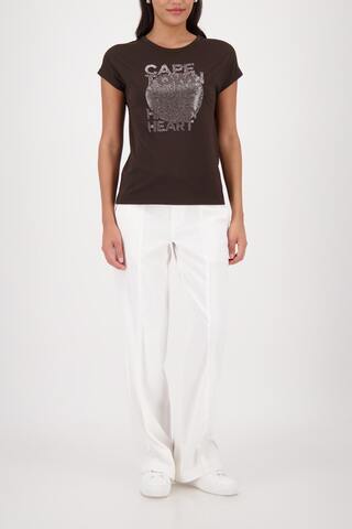 Monari Футболка со стразами