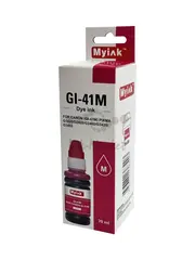 Чернила MyInk GI-41M для Canon PIXMA G1420, G2420, G2060, G3420, G3460 (70 мл, magenta, Dye)