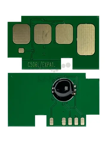 Чип Samsung CLT-С506L для принтеров Samsung CLP-680 CLX-6260 cyan. Ресурс 3500 страниц