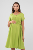 Платье для беременных 16450 лайм