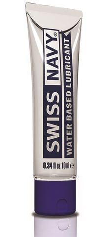 Лубрикант Swiss Navy Water Based Lube на водной основе - 10 мл. - Swiss navy Water Based Lubricants SNWB10ML