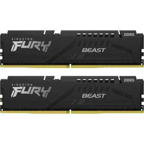 Оперативная память Kingston Fury Beast Black KF556C40BB2K2-64