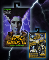 Фигурка NECA Universal Monsters x Teenage Mutant Ninja: Ultimate April as Bride of Frankenstein