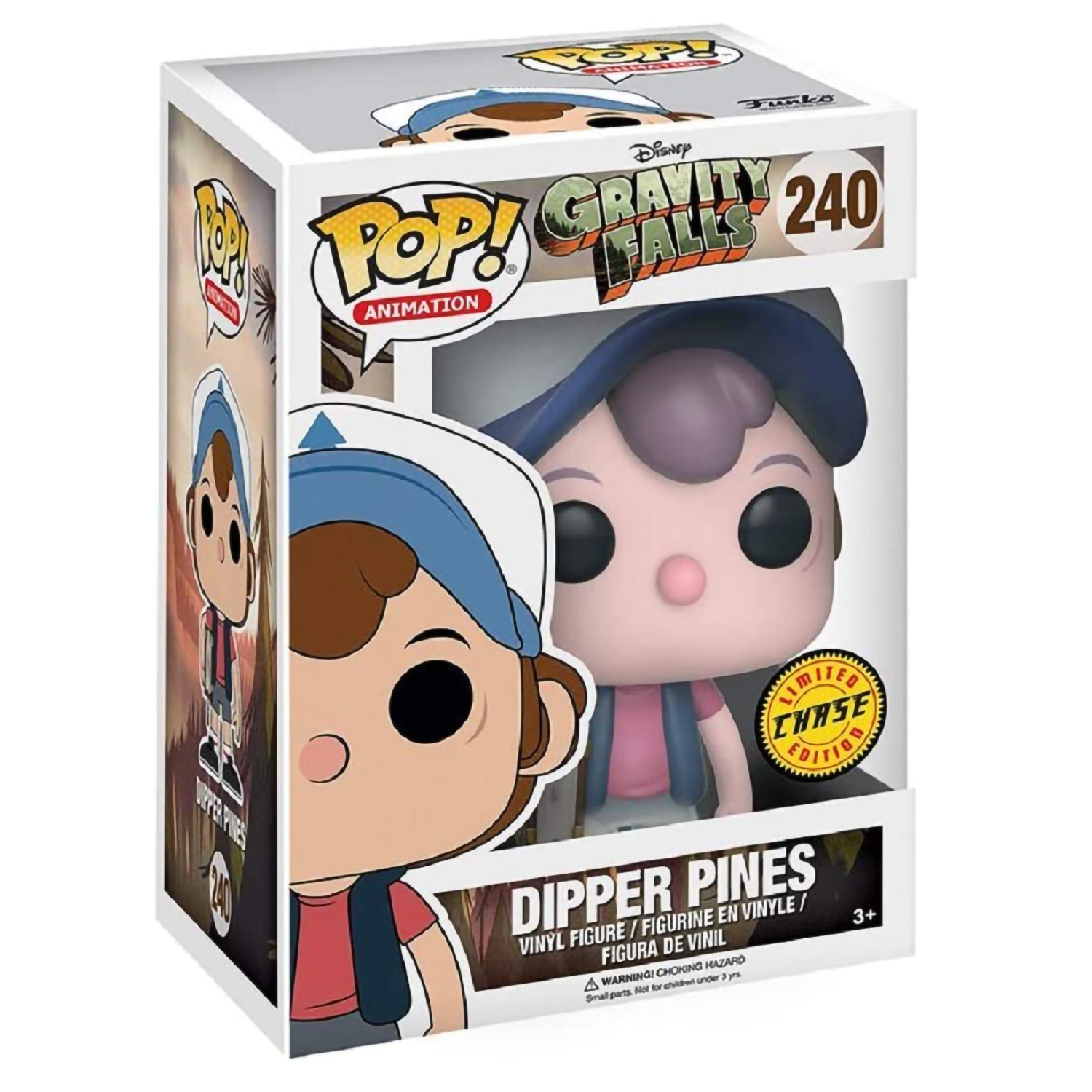 Фигурка Funko POP! Animation Gravity Falls Dipper Pines w/(GW) Chase (240)  – купить за 2990 руб | Чук и Гик. Магазин комиксов