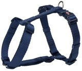 Шлейка для собак Trixie Premium H-Harness S-M: 42-60 см/15 мм, индиго