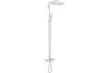 GROHE 26691001 Tempesta System 250 Cube Душевая система для ванны для настенного монтажа с термостатом и изливом на ванну, хром (замена арт. 26691000)