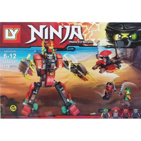 Конструктор Ниндзяго Огненный робот — Ninjago