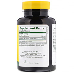 Nature's Plus, Лактобактерии Ацидофилус, 90 Капсул