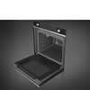 SMEG SOP6102TN Многофункциональный духовой шкаф с пиролизом, 60 см, 10 функций, черное стекло