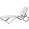Шезлонг Tropico белый