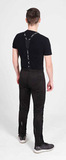 Утеплённый лыжный костюм ArsWear Black-Blue Professional с лямками мужской