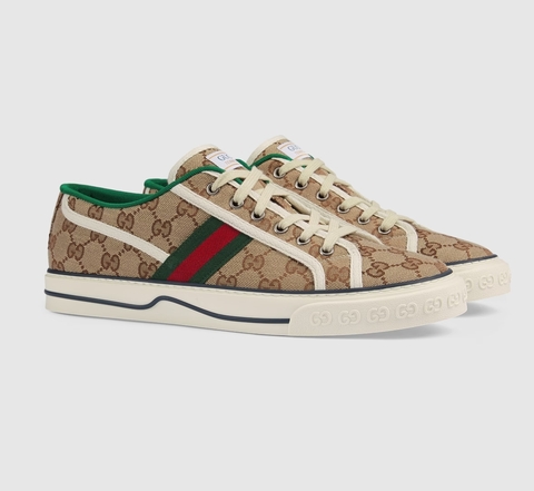 Мужские кеды GUCCI TENNIS, бежевый