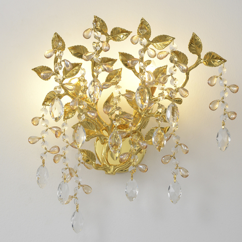 Настенный светильник Crystal Lux EDEN AP2 GOLD