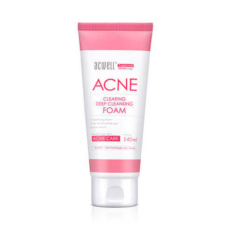 Купить ACWELL Acne Clearing Deep Cleansing Foam - Пенка для проблемной кожи