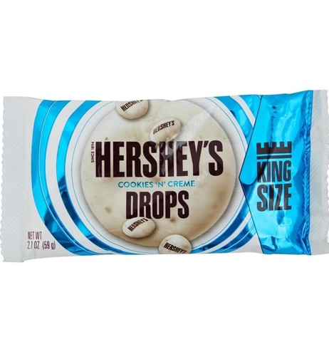 Hershey's Cookies and Creme Drops конфеты из белого шоколада с печеньем 59 гр