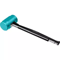 СИБИН 6 кг, 600 мм, цельностальная кувалда с удлинённой обрезиненной рукояткой (20132-6)