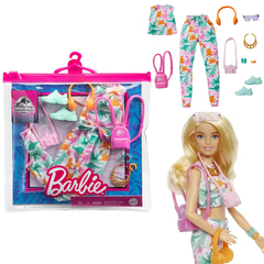 Одежда и аксессуары для куклы Barbie стиль Динозавры