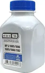 Тонер для картриджей CB435A/CE285A/CF283A/CF244A,CRG-712/725 (оптимизирован для совместимых) (фл. 100г) Black&White Standart фас.Россия