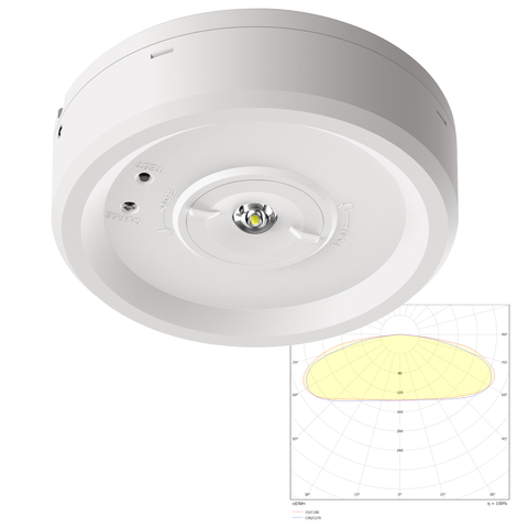 Потолочные светодиодные аварийные светильники Moncato DP812 LED SO