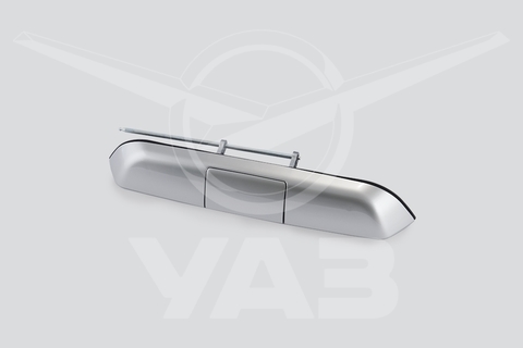 Ручка наружная  борта УАЗ-2363 с 10.2014 (с подсветкой) жёлто-серебр.металик