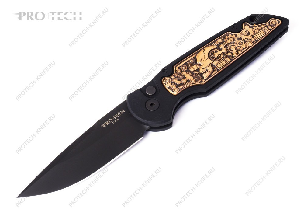 Нож Pro-Tech TR-3.53 Limited Copper Steampunk Handle