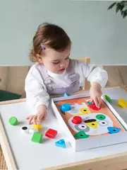 Деревянная мозаика для малышей 