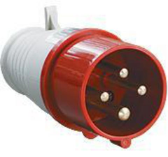 Вилка кабельная TDM 024 3Р+РЕ 32А 380В IP44 SQ0601-0005