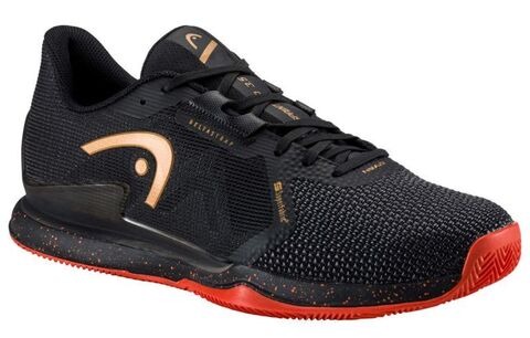 Женские теннисные кроссовки Head Sprint Pro 3.5 SF Clay - black/orange