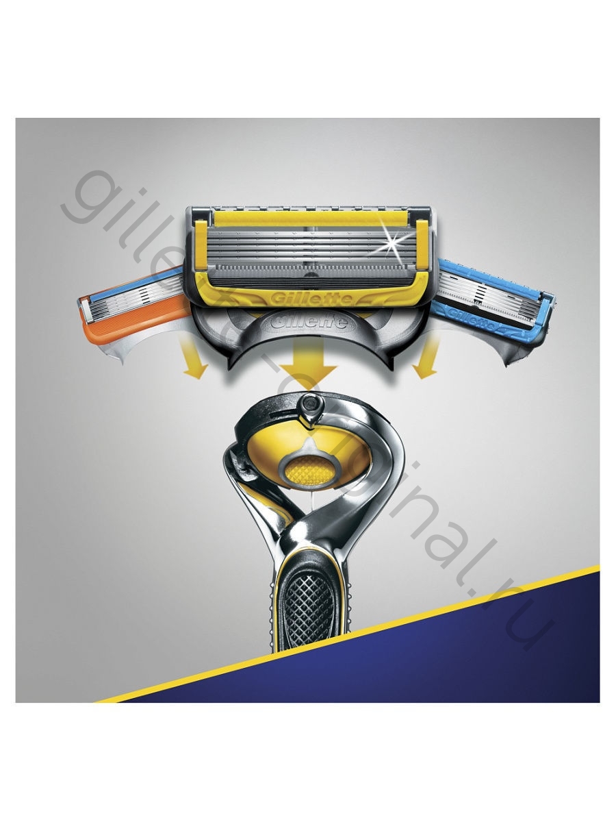 Сменные кассеты для бритья GILLETTE Fusion ProShield (4 шт)