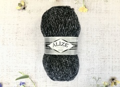 Пряжа ALIZE "Superlana maxi" 800 антрацитовый жаспе