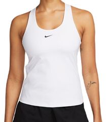 Топ теннисный Nike Dri-Fit Swoosh Bra Tank - white/stone mauve/black