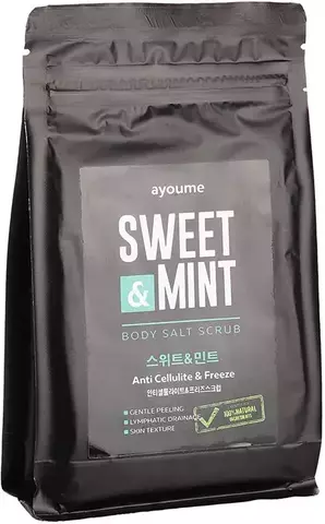 Ayoume Sweet & Mint Body Salt Scrub Скраб для тела сладкая мята