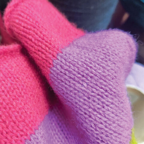 Кашемир FILATI NATURALI ECO CASHMERE 1/18 сиреневый