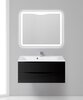 BelBagno BB1000/450-LV-MR-FT Раковина из литьевого мрамора, 1000x450x142, BB1000/450-LV-MR-FT