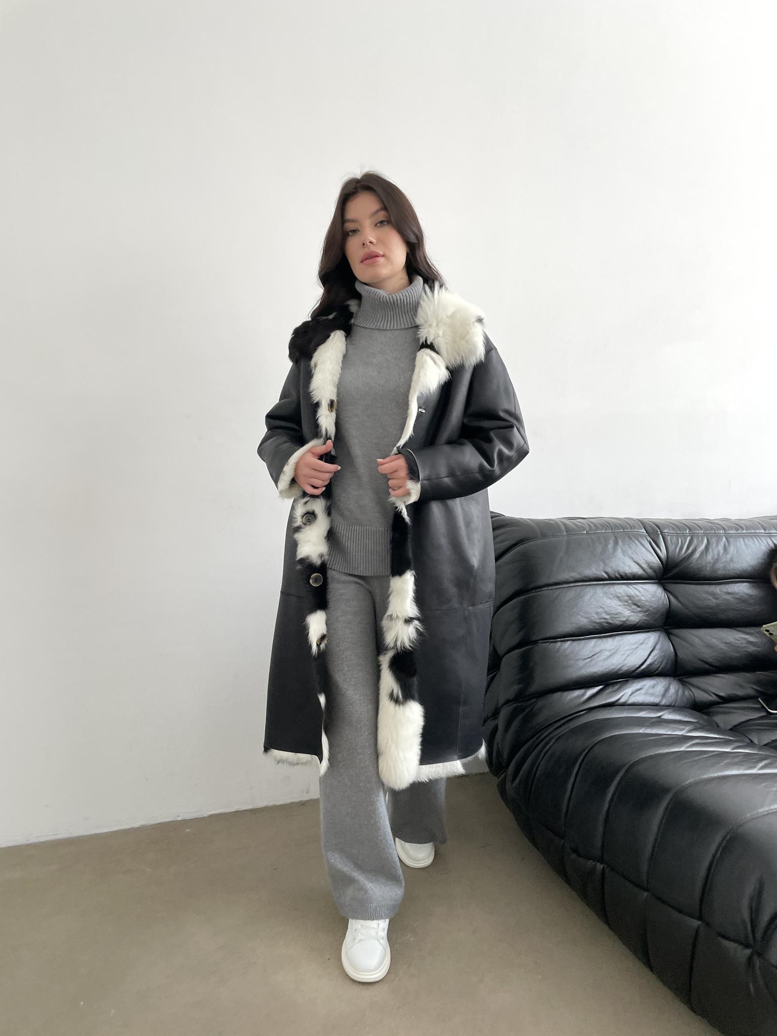 Двустороннее пальто-дубленка Toscana Cruella