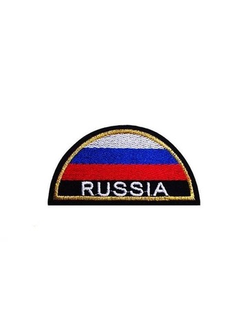 Шеврон МЧС Russia вышитый полукруг