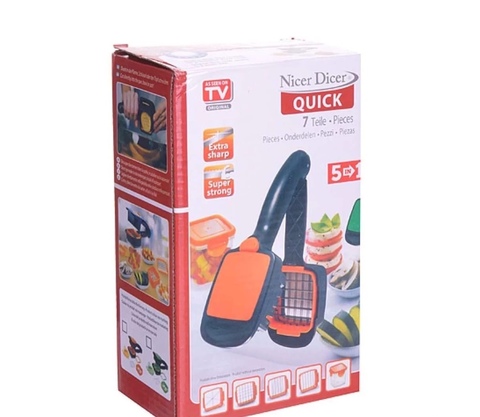 Овощерезка 5 в 1 с контейнером Nicer Dicer Quick.