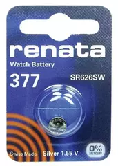 Элемент питания RENATA 377 (SR-626SW)
