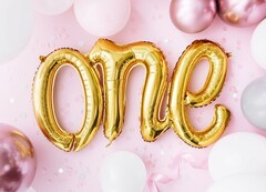 Шар "One" (золотой)