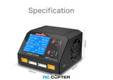 Зарядное устройство UltraPower UP7 AC 200W, DC 400W, 10A, 6S Lipo, два канала