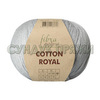 Пряжа Fibranatura Cotton Royal 18-723 (Серый жемчуг)