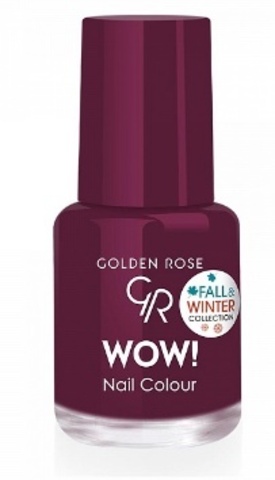 Golden Rose Лак  WOW! Nail Color тон 320  6мл  FALL&WINTER COLLECTION