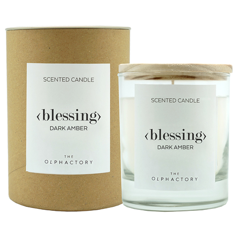Свеча ароматическая 40ч Ambientair The Olphactory Blessing Dark Amber