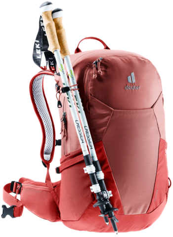 Картинка рюкзак туристический Deuter Futura 25 SL Caspia-Currant - 10