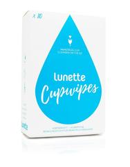 Lunette_Cupwipes, очищающие салфетки