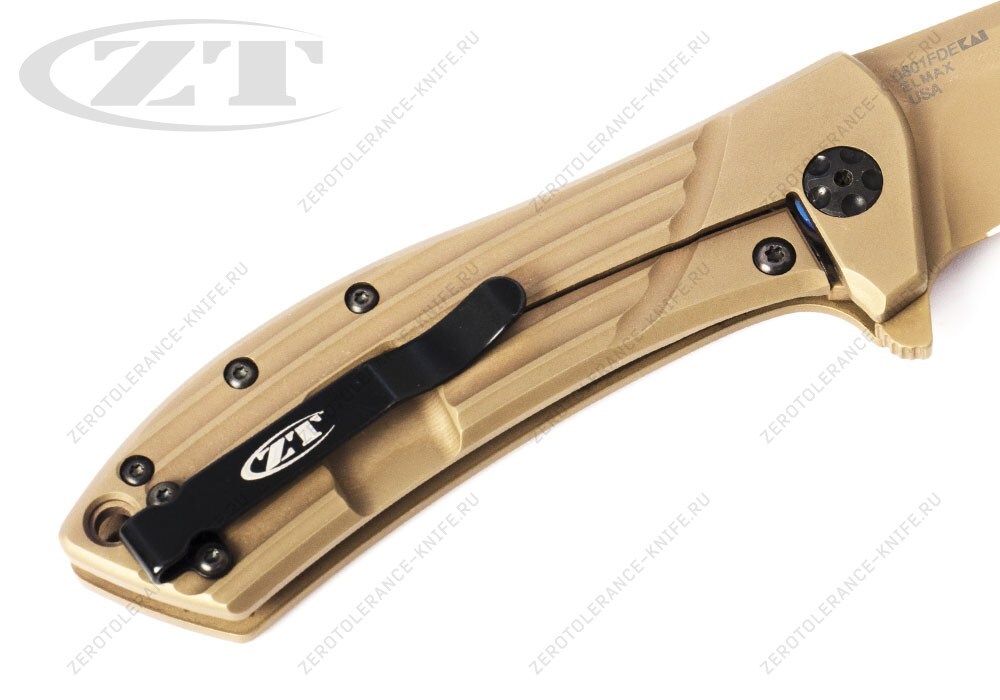 Нож Zero Tolerance 0801FDE Rexford - фотография 